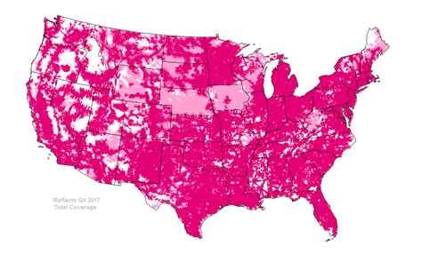 The T Mobile Coverage Map 2021